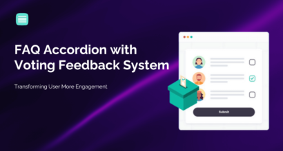 FAQ Accordion with Voting Feedback System